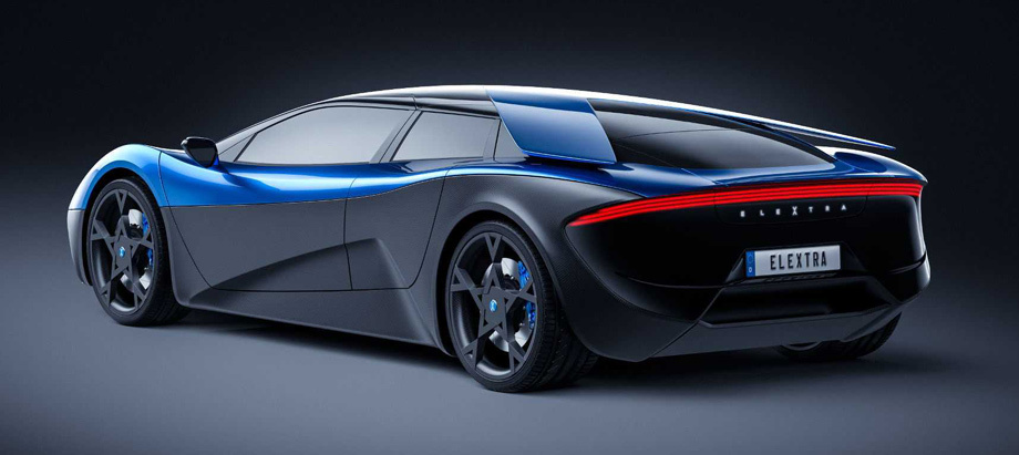 Электрический суперкар Elextra станет одним из быстрейших авто в мире