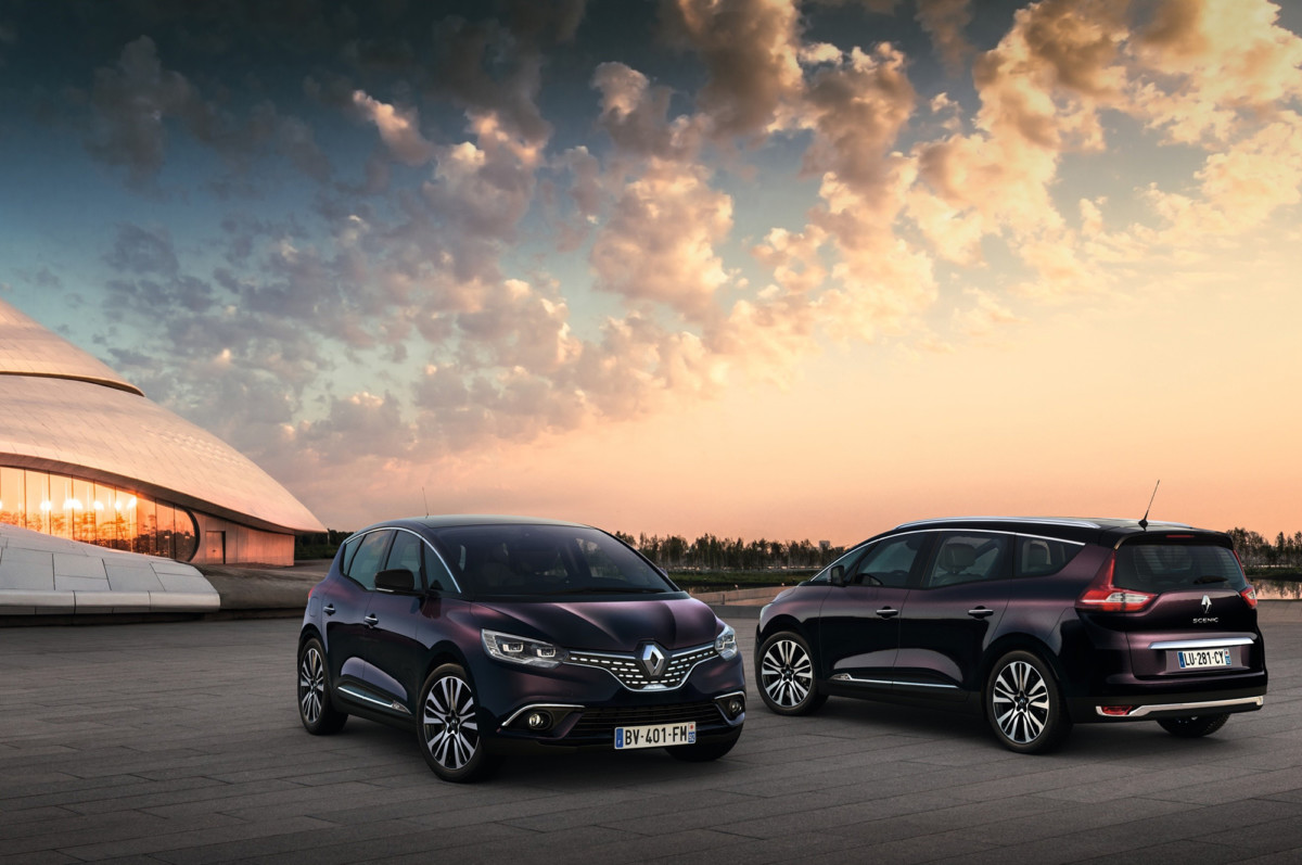 Мини-вэны Renault Scenic и Grand Scenic обзавелись роскошными версиями