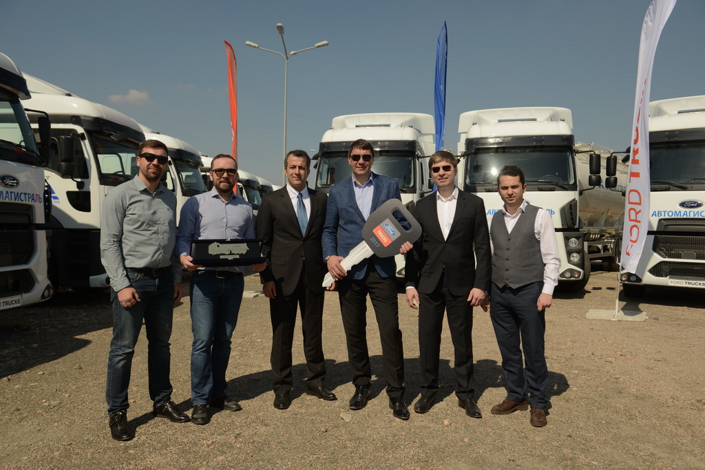 АВТЕК передала 60 автомобилей Ford Trucks компании «Автомагистраль»