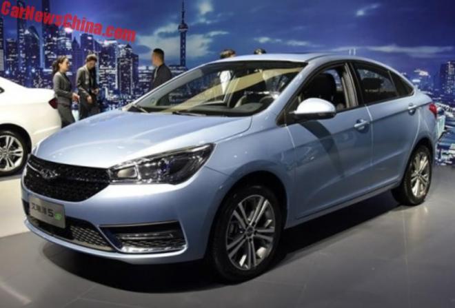 Новый электромобиль Chery способен проехать 400 км без подзарядки