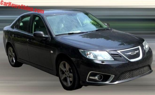 Китайская копия Saab 9-3 станет электромобилем