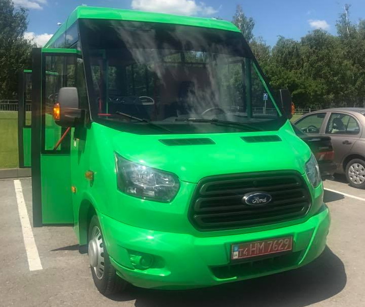 Новая украинская маршрутка «Рута» - на шасси Ford Transit