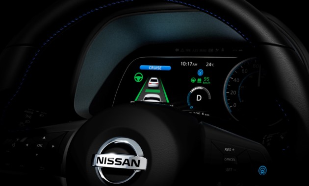 Новый Nissan Leaf 2018 замечен на тестах