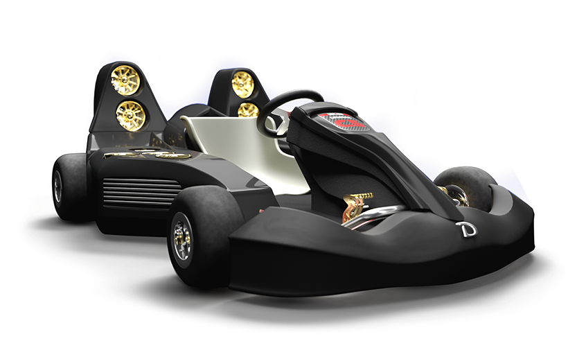 Самый быстрый карт в мире едет на реактивной тяге и стоит как Corvette