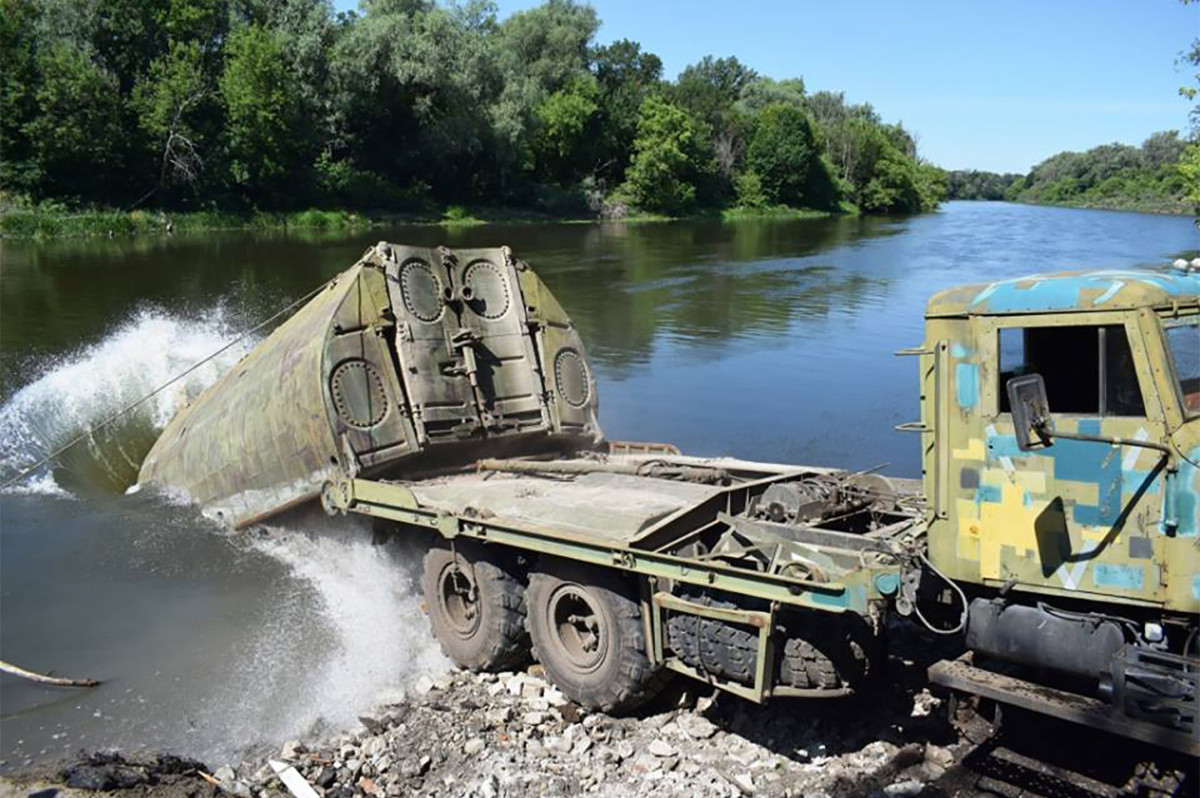 КрАЗ-255Б1 в инженерных частях ВСУ