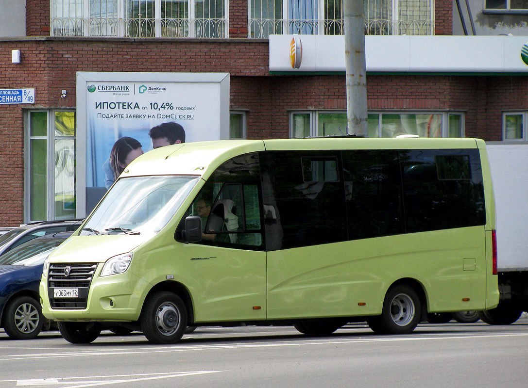 Новые маршрутки ГАЗ с каркасно-панельным кузовом проходят испытания на улицах Нижнего Новгорода