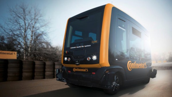 Франкфуртский автосалон 2017: Continental презентует беспилотное такси CUbE