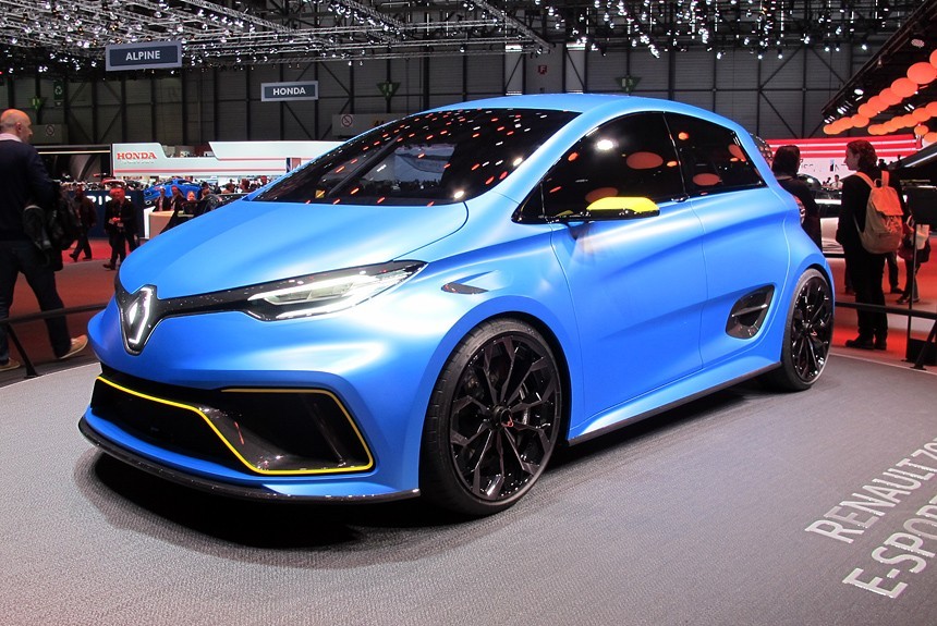 Новый заряженный хэтчбек Renault будет электрическим Новый заряженный хэтчбек Renault будет электрическим