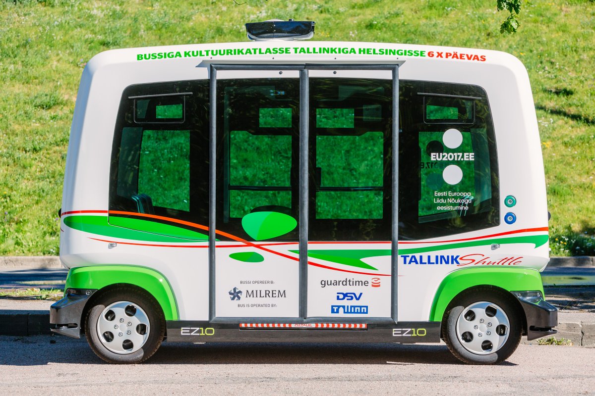 В Эстонии запустят в эксплуатацию беспилотные автобусы