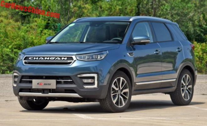Changan CS55: китайский кроссовер в стиле Land Rover Discovery Sport