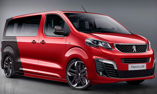 Peugeot Traveller GTI - в двухцветном окрасе