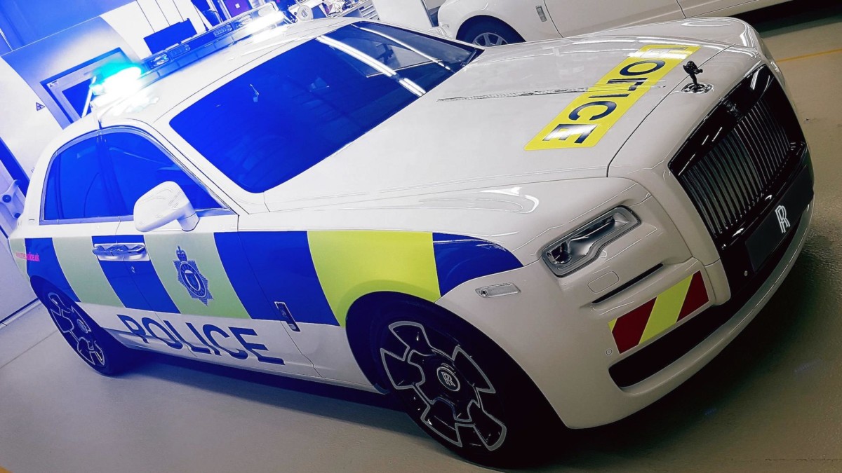 Полиция получила в распоряжение Rolls-Royce Ghost