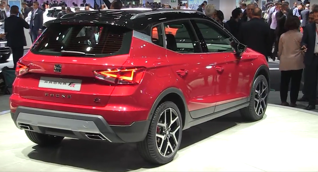 Компактный кроссовер SEAT Arona презентовали во Франкфурте Компактный кроссовер SEAT Arona презентовали во Франкфурте