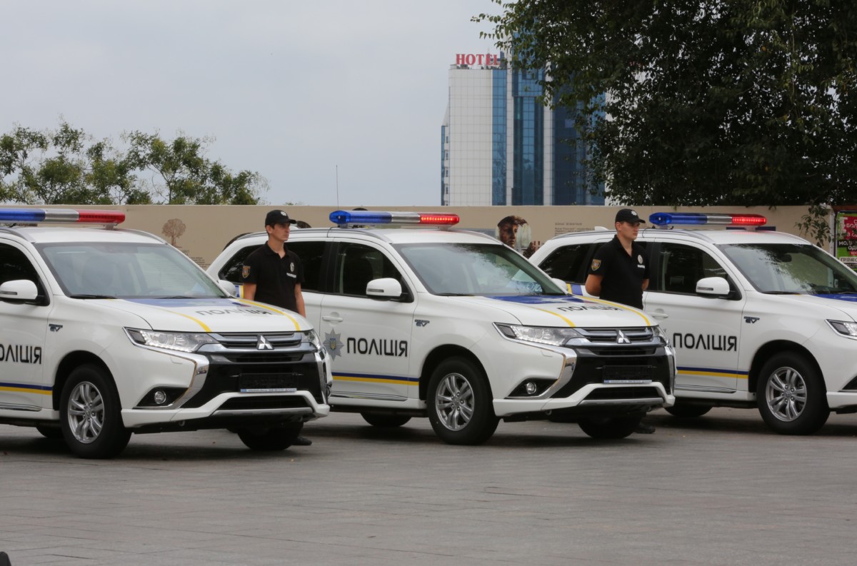 Автопарк одесской полиции пополнился новыми автомобилями