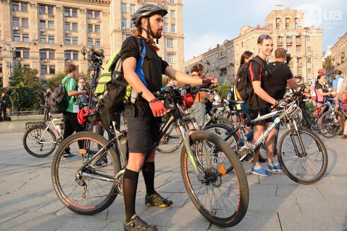 День без автомобиля в Киеве: велопробег и традиционные пробки