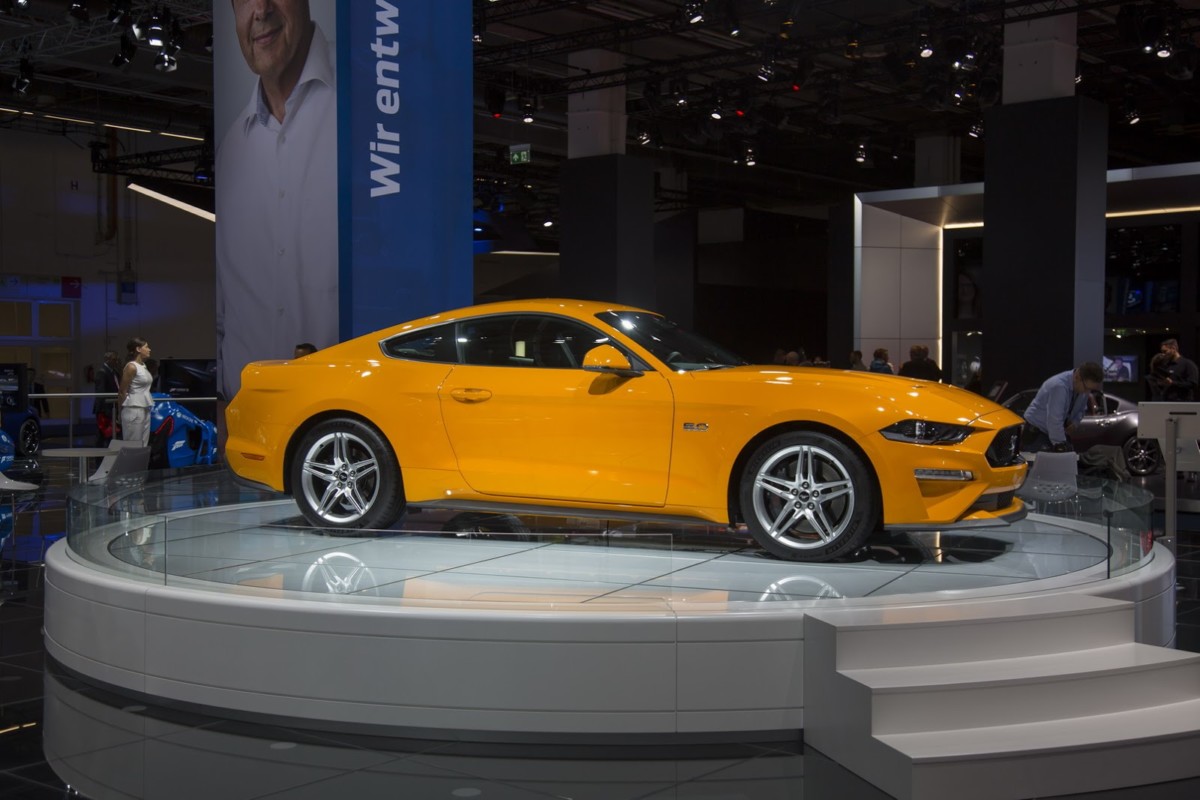 Во Франкфурте дебютировал обновленный Ford Mustang 2018