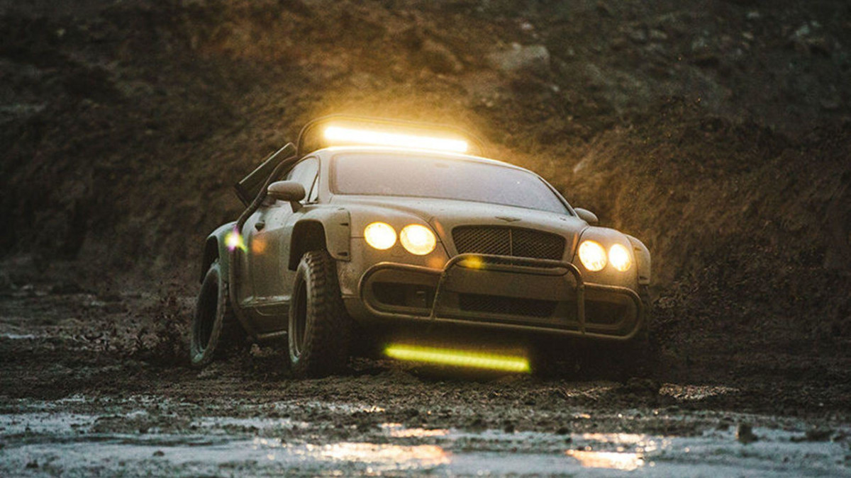 Купе Bentley Continental GT превратили в оригинальный внедорожник Купе Bentley Continental GT превратили в оригинальный внедорожник