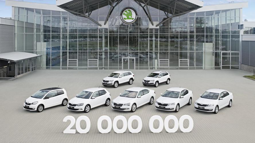 Skoda выпустила 20-миллионный автомобиль Skoda выпустила 20-миллионный автомобиль