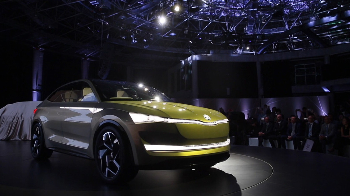 Электрокроссовер Skoda Vision E обновили к автошоу во Франкфурте Электрокроссовер Skoda Vision E обновили к автошоу во Франкфурте