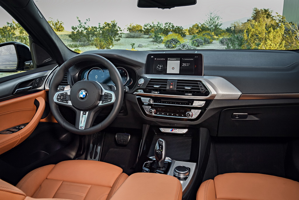 Салон BMW X3 2018