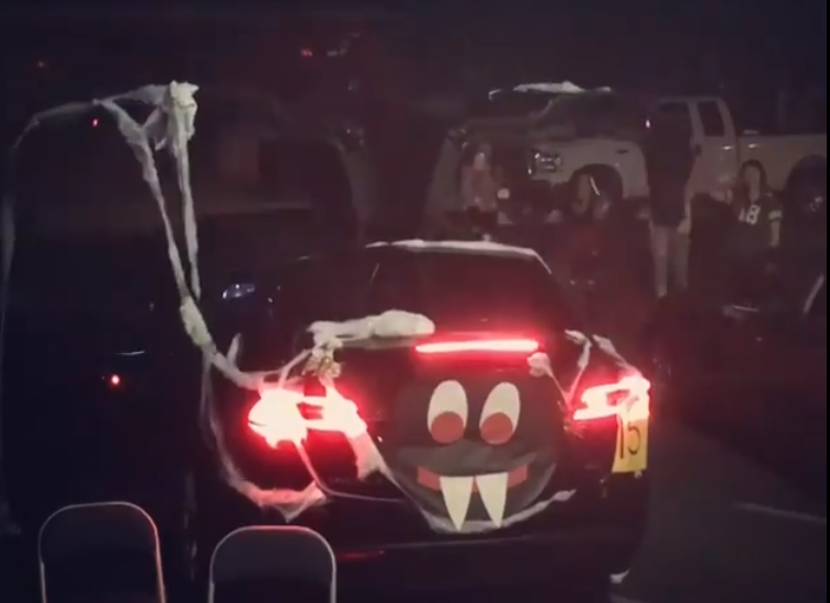 Tesla Model X halloween Tesla Model X halloween