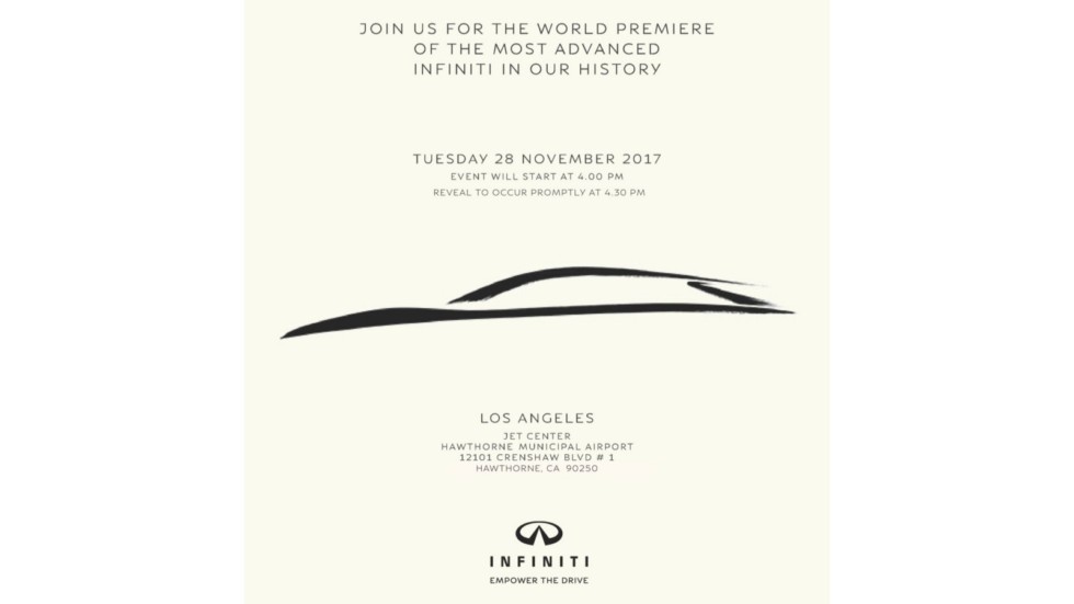 Новый Infiniti QX50 представят в Лос-Анджелесе Новый Infiniti QX50 представят в Лос-Анджелесе