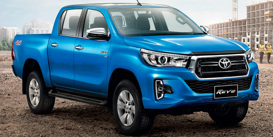 Первые фото Toyota Hilux 2018