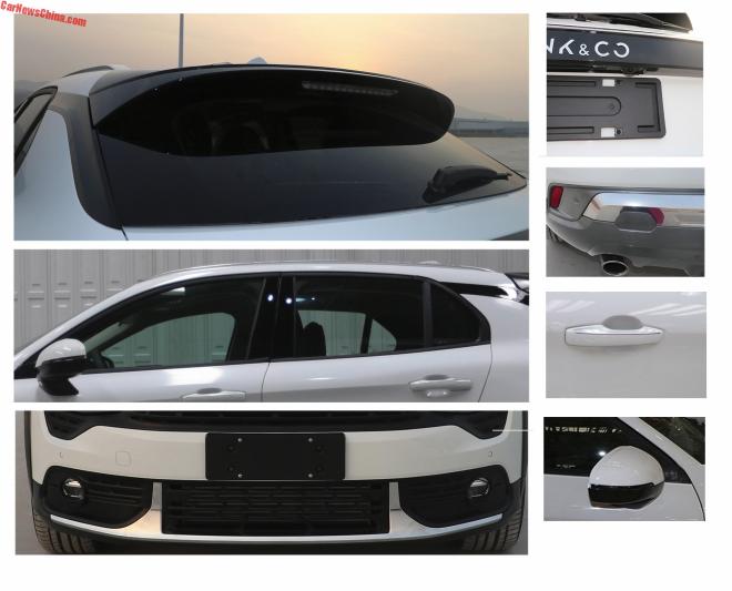 В Китае показали новый кроссовер Geely на базе Volvo