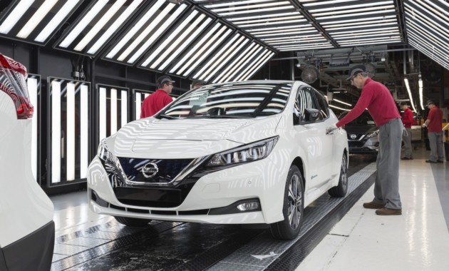 Стартовало производство Nissan Leaf 2018 для Европы