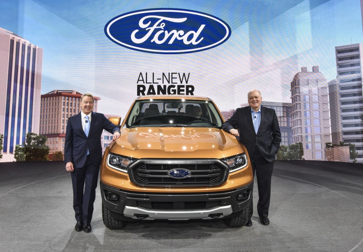 Новый Ford Ranger 2019 представили в Детройте (живые фото)