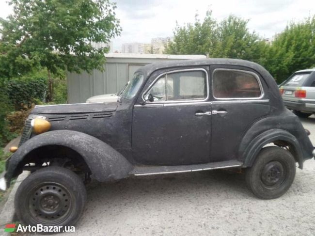 трофейный автомобиль времен Второй мировой