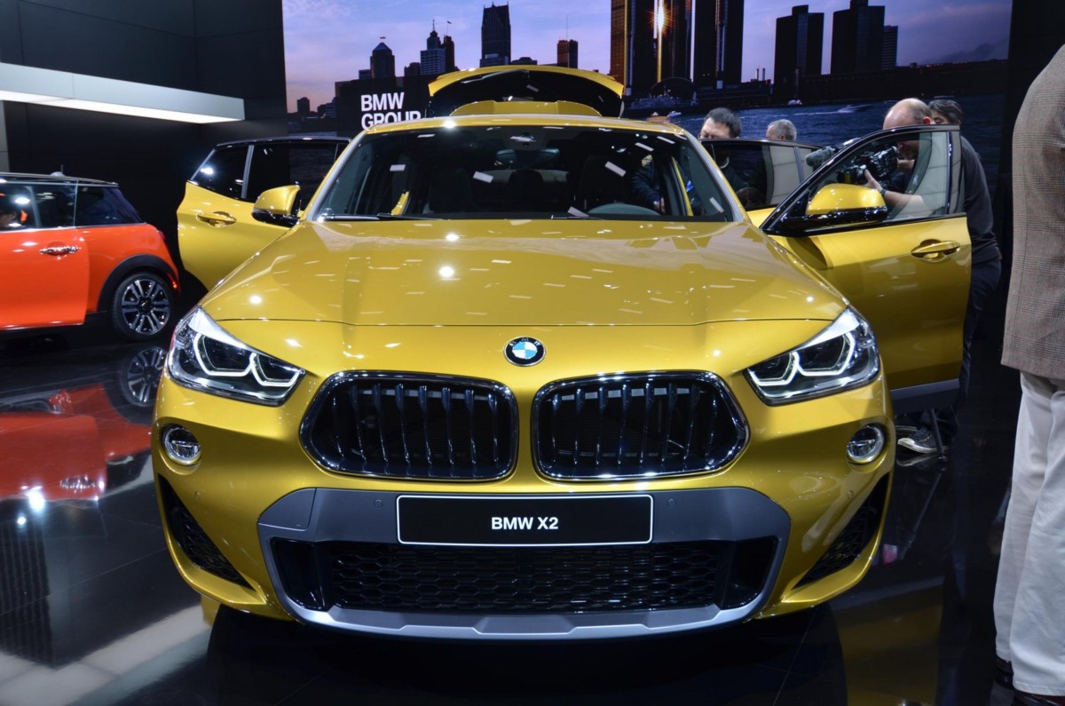 Детройтский автосалон: живые фото нового BMW X2