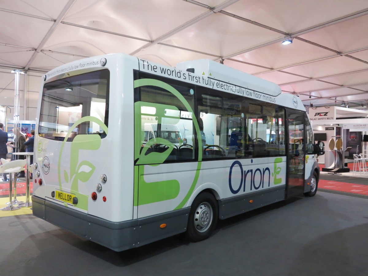 Первый в мире электробус нового класса – Mellor Orion E