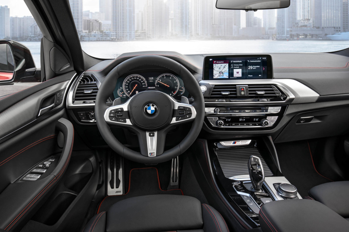 Первые официальные фото BMW X4 2019