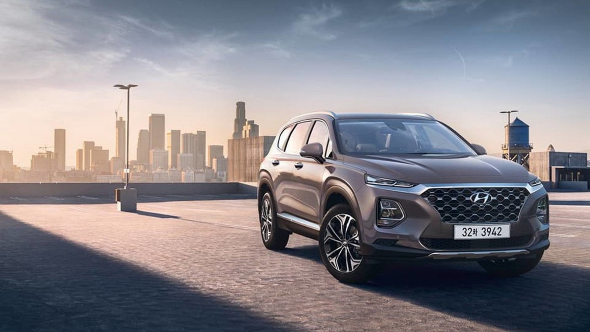 Первые официальные фото Hyundai Santa Fe 2019