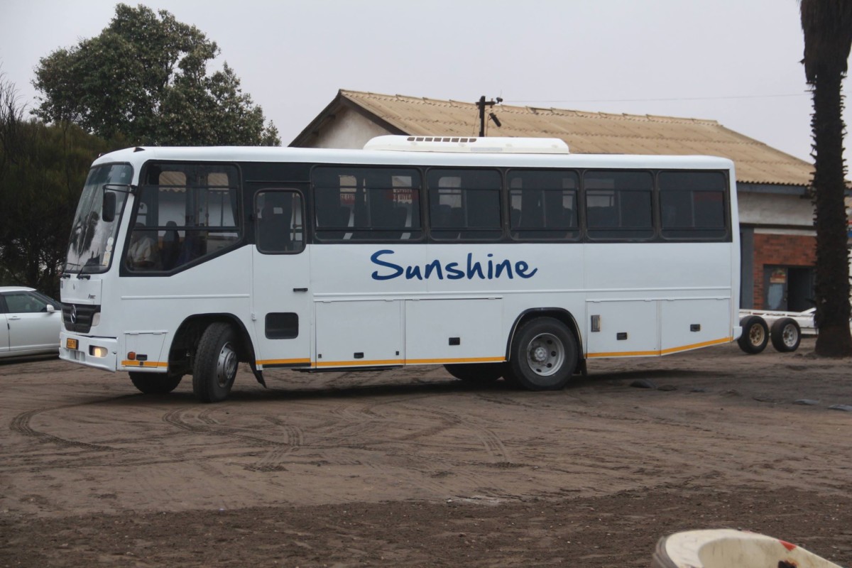 Африканский автобус 2000 на шасси Mercedes-Benz Atego 1318