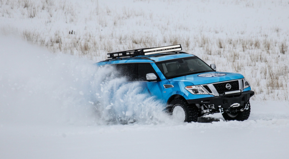 Nissan Armada подготовили к самым снежным зимам