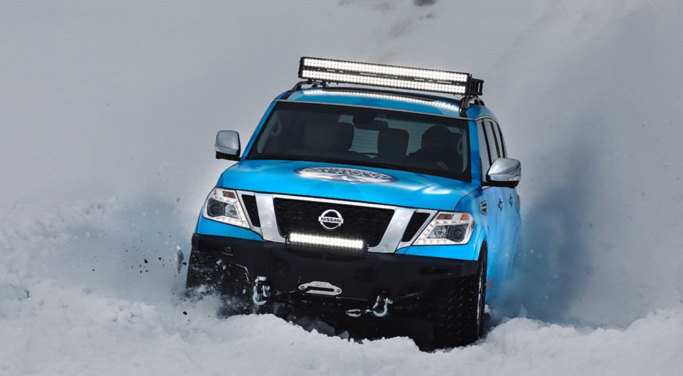 Nissan Armada подготовили к самым снежным зимам