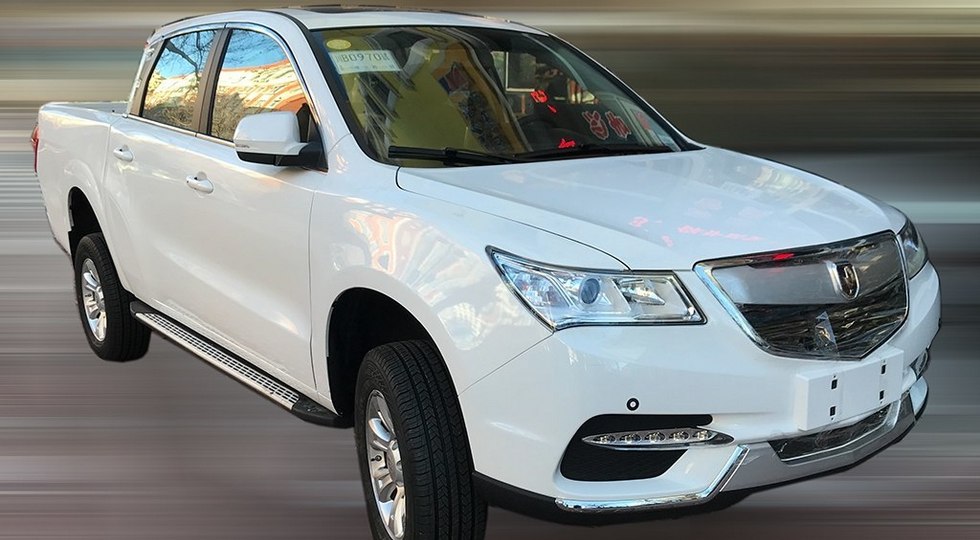 В Китае копировали несуществующий пикап Acura