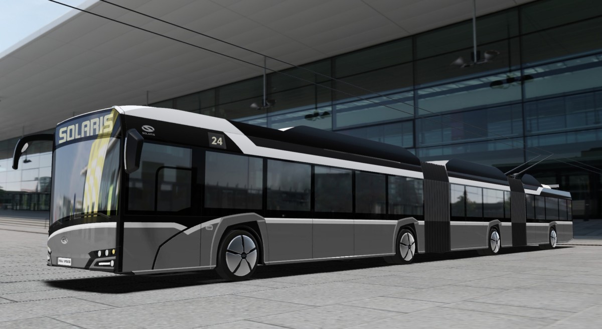 Проект 24-метрового троллейбуса Solaris Trollino 24