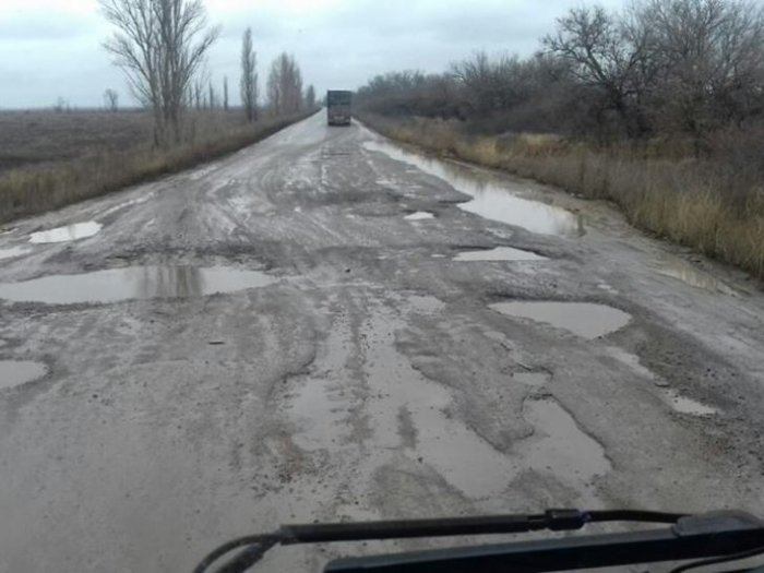 Самые плохие дороги Украины