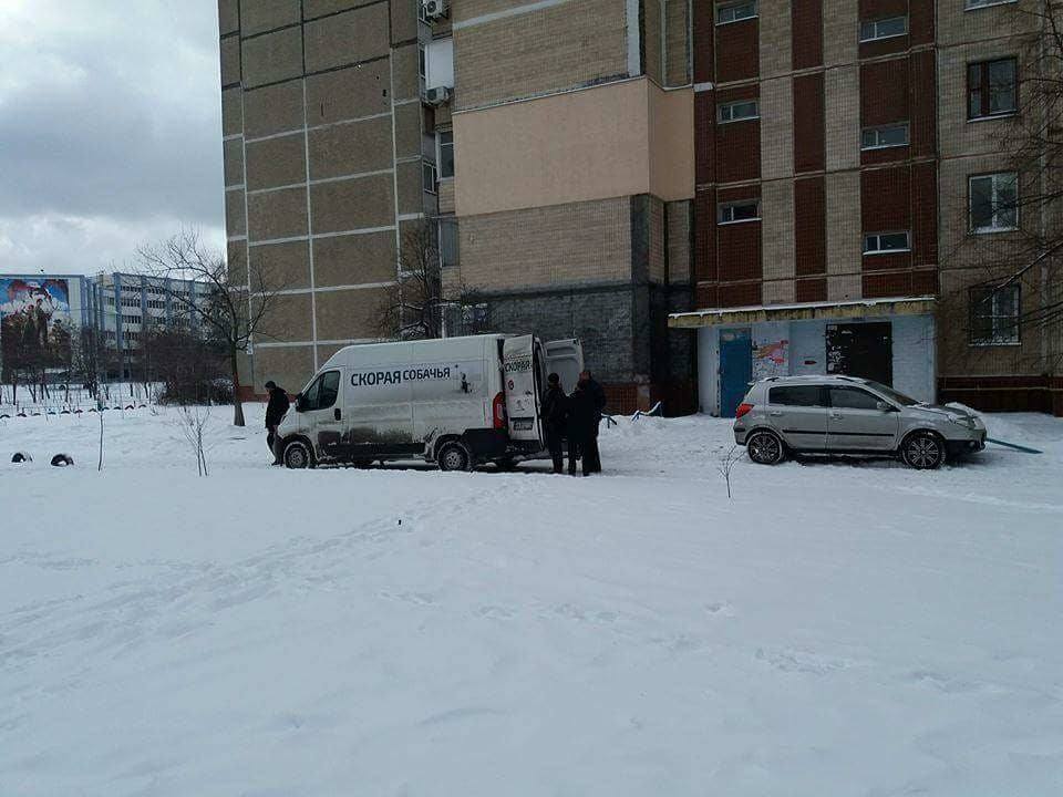 скорая помощь на Range Rover