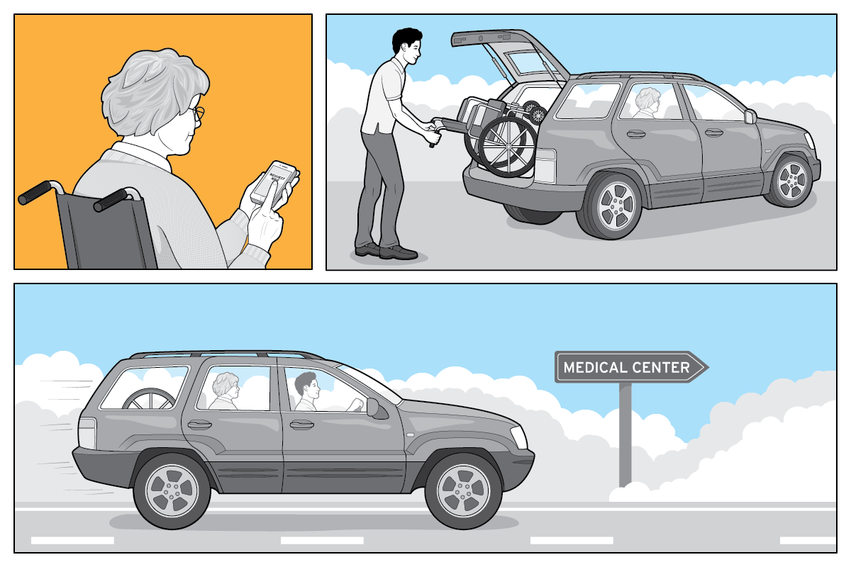 пожилые водители - стартап GoGoGrandparent