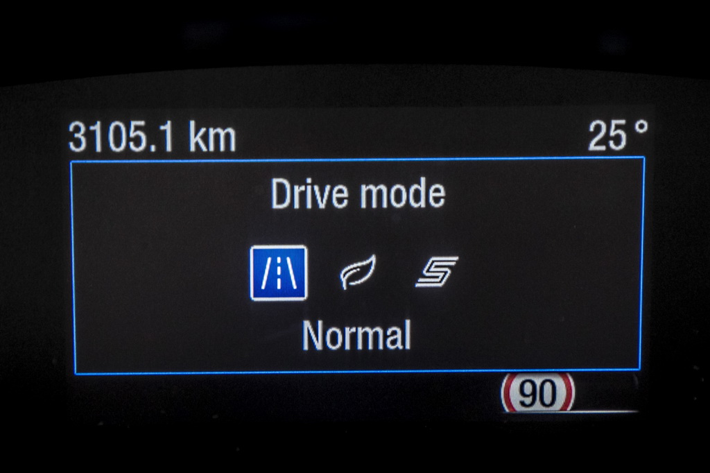 Drive Mode в Ford Focus 2018