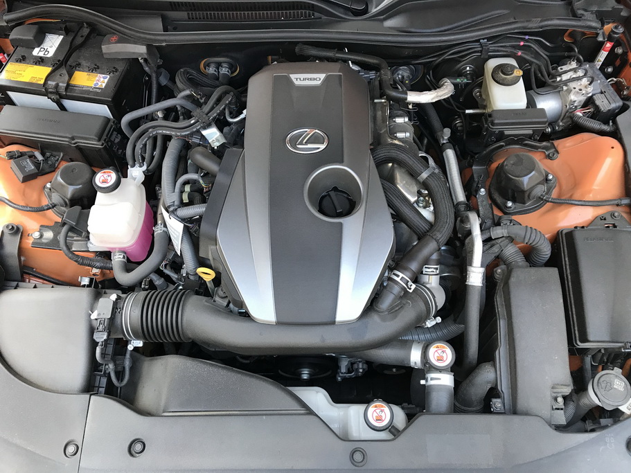 Мотор турбо Lexus RC 200t