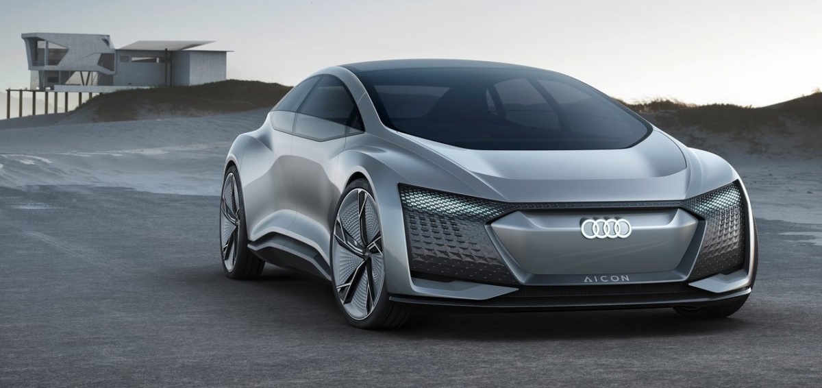 Электромобиль ауди