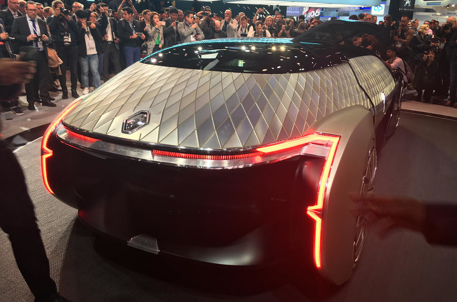 Электромобиль рено