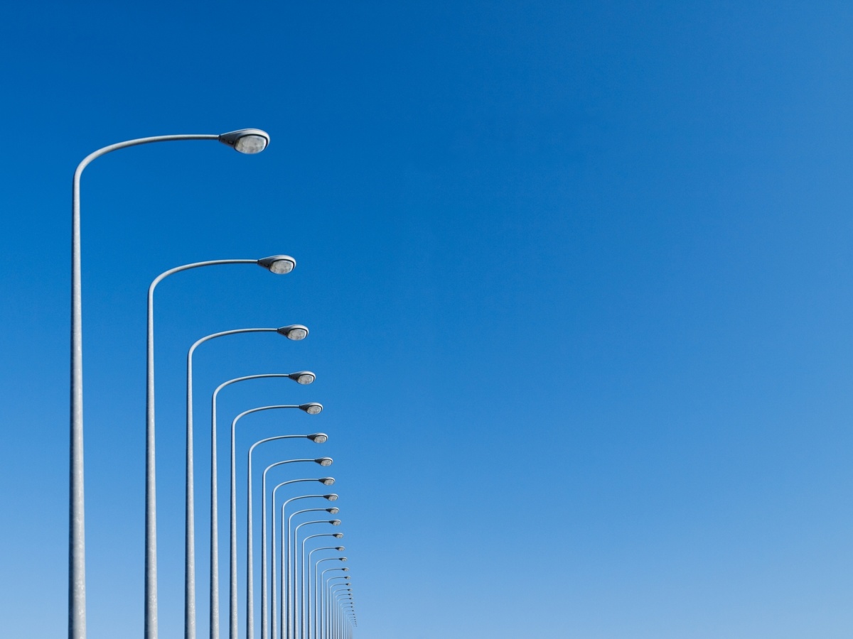 уличное освещение городов