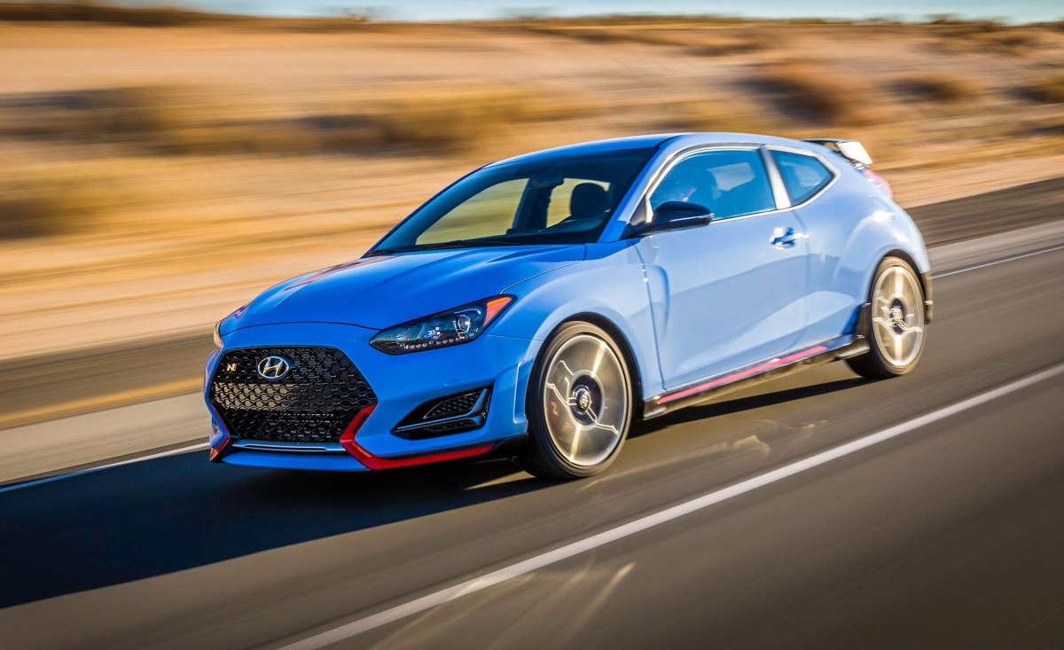 7 моделей авто для миллениалов - Hyundai Veloster N