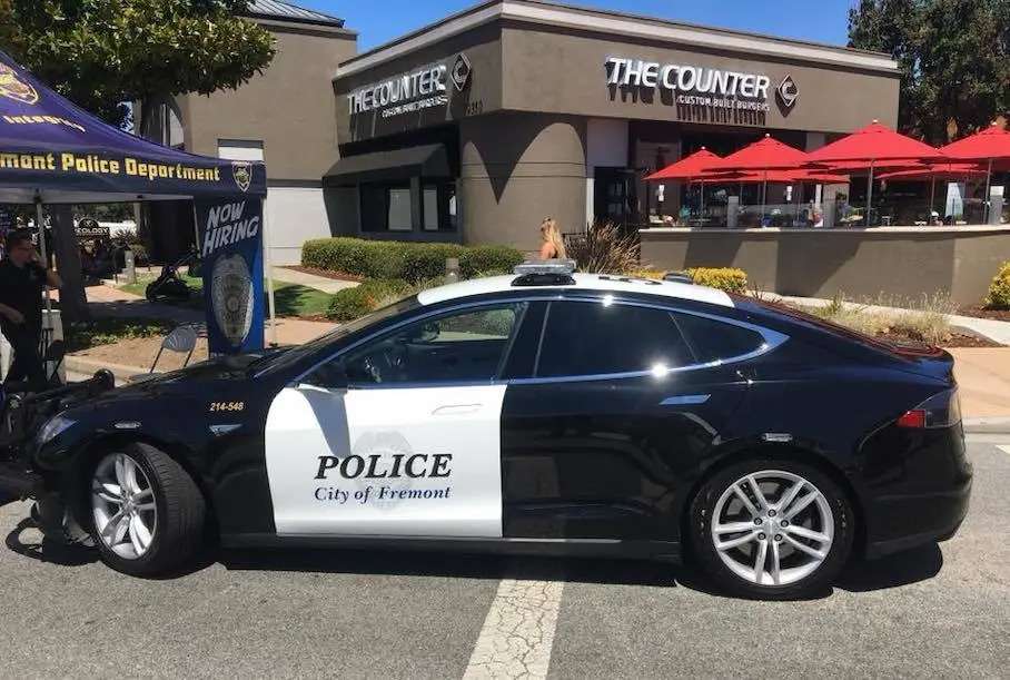 Tesla Model S Police